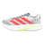 アディダス（adidas）ランニングシューズ アディゼロデュラモスピード2 M グレー JQ2200 スニーカー ジョギング 部活 軽量 通気性