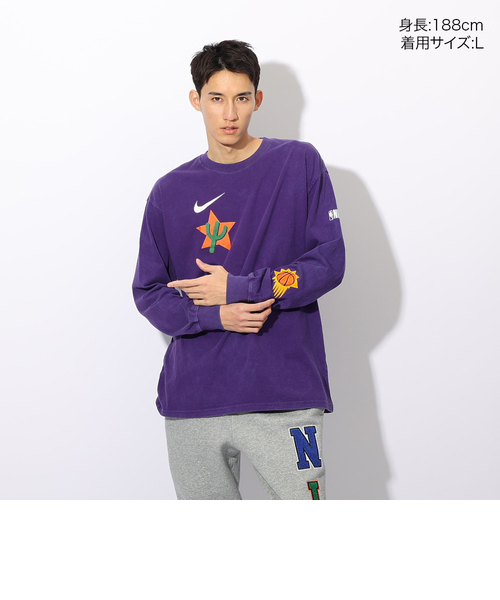 ナイキ（NIKE）バスケットボールウェア NBA 長袖シャツ フェニックス