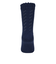 ルームソックス WARM HOME ニット柄 ミドル丈 3FR04W NVY ネイビー 25cm