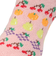 ルームソックス WARM HOME フルーツ ショート丈 2262-12M PNK ピンク 23cm