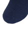 ルームソックス WARM HOME 刺繍 ショート丈 3FR03W NVY ネイビー 25cm