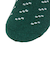 ルームソックス WARM HOME ニット柄 ミドル丈 3FR04W GRN 緑 25cm
