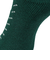 ルームソックス WARM HOME ニット柄 ミドル丈 3FR04W GRN 緑 25cm