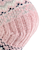 ルームソックス 裏ボア フェアアイル柄 ショート丈 4275-13M PNK ピンク 23cm