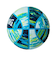 スポルディング（SPALDING）バスケットボール 7号球 マーブル ブルー×イエロー 84-803J