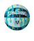スポルディング（SPALDING）バスケットボール 7号球 マーブル ブルー×イエロー 84-803J