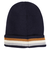ボンファイア（Bonfire）帽子 カフ ニット ボーダー 60BNF4FDW2351 NVY