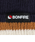 ボンファイア（Bonfire）帽子 カフ ニット ボーダー 60BNF4FDW2351 NVY