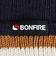 ボンファイア（Bonfire）帽子 カフ ニット ボーダー 60BNF4FDW2351 NVY