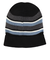 ボンファイア（Bonfire）帽子 ベーシック ボーダー ニット 60BNF4FDW2352 BLK