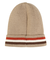 ボンファイア（Bonfire）帽子 カフ ニット ボーダー 60BNF4FDW2351 BEG