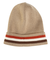 ボンファイア（Bonfire）帽子 カフ ニット ボーダー 60BNF4FDW2351 BEG