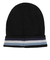 ボンファイア（Bonfire）帽子 カフ ニット ボーダー 60BNF4FDW2351 BLK