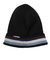 ボンファイア（Bonfire）帽子 カフ ニット ボーダー 60BNF4FDW2351 BLK
