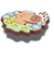 クロックス（crocs）ジビッツ チャーム 温泉カピバラ ふいー 10016296