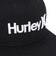 ハーレー（HURLEY）OAO TWILL SB キャップ MHW2411044-BKWH