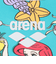 アリーナ（ARENA）競泳水着 水泳 リトル・マーメイド トレ-ニングワンピ-ス AS5SWM56L GRPP