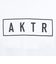 アクター（AKTR）バスケットボールウェア ベーシック ロゴ 長袖Tシャツ 524-005005 WH