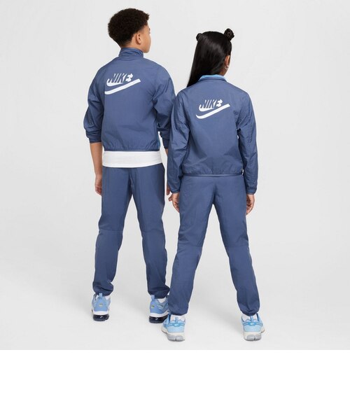 新品 NIKE 160 上下セット ハイブリッドウーブン トラックスーツ ナイキ（NIKE）ジュニア ハイブリッド ウーブン トラックスーツ 上下