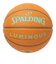 スポルディング（SPALDING）バスケットボール 6号球 ルミナス 合成皮革 ブラウン×ミント 77-984J