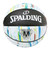スポルディング（SPALDING）バスケットボール 7号球 マーブル ブラック×ホワイト ラバー 84-404Z