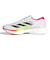 アディダス（adidas）ランニングシューズ アディゼロ タクミセン 10 ホワイト IH5712 スニーカー トレーニングシューズ 部活 軽量 クッション
