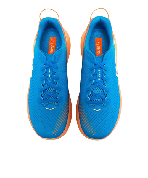 HOKA RINCON 3 ブルー/オレンジ 25センチ HOKA ONE ONE Rincon 3 Review - Running Northwest