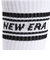 ニューエラ（NEW ERA）ソックス クルー丈 3足組 ライン ホワイト 14518179