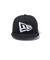 ニューエラ（NEW ERA）キャップ Youth 9FIFTY フラッグロゴ ブラック×ホワイト 14524536