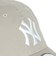 ニューエラ（NEW ERA）キャップ 9TWENTY ニューヨーク ヤンキース ウォッシュドコットン ぺブル×ホワイト 14525108 帽子 Mサイズ