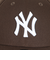 ニューエラ（NEW ERA）キャップ 9FORTY ニューヨーク ヤンキース ブラウン×ホワイト 14525015 帽子 56.8cm-60.6cm