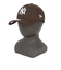 ニューエラ（NEW ERA）キャップ 9FORTY ニューヨーク ヤンキース ブラウン×ホワイト 14525015 帽子 56.8cm-60.6cm