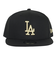 ニューエラ（NEW ERA）キャップ 9FIFTY ロサンゼルス ドジャース ブラック×ゴールド 14524964 帽子 57.7cm-61.5cm