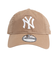ニューエラ（NEW ERA）キャップ 9TWENTY ニューヨーク ヤンキース ウォッシュドコットン カーキ×ホワイト 14525113 帽子 Mサイズ