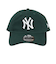 ニューエラ（NEW ERA）帽子 9TWENTY ニューヨーク ヤンキース ウォッシュドコットン ダークグリーン×ホワイト 14525118