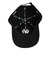 ニューエラ（NEW ERA）帽子 9TWENTY ニューヨーク ヤンキース ウォッシュドコットン ブラック×ホワイト 14525122 キャップ Mサイズ