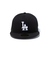 ニューエラ（NEW ERA）メッシュキャップ 59FIFTY トラッカー ロサンゼルス ドジャース 14525155 帽子 57.7cm-59.6cm 黒