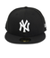 ニューエラ（NEW ERA）キャップ 59FIFTY ニューヨーク ヤンキース 14525208 帽子 57.7cm-59.6cm 黒