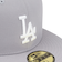 ニューエラ（NEW ERA）キャップ 59FIFTY ロサンゼルス ドジャース 14525219 帽子 57.7cm-59.6cm グレー