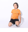 プーマ（PUMA）ボーイズ プーマ スクアッド 半袖Tシャツ & ショーツセット 681409 91 ORG