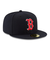 ニューエラ（NEW ERA）キャップ 59FIFTY MLB オンフィールド ボストン レッドソックス ゲーム 14524894 ネイビー