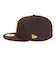 ニューエラ（NEW ERA）キャップ 59FIFTY MLB オンフィールド サンディエゴ パドレス ゲーム 14524854 茶色