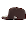 ニューエラ（NEW ERA）キャップ 59FIFTY MLB オンフィールド サンディエゴ パドレス オルタネイト バーントウッド 14524855 茶色