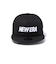 ニューエラ（NEW ERA）キャップ 9FIFTY ワードマークロゴ ブラック×ホワイト 14524928 57.7-61.5cm 黒