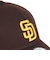 ニューエラ（NEW ERA）キャップ 9FORTY サンディエゴ パドレス チームカラー 14525039 帽子 56.8cm-60.6cm ブラウン