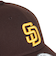 ニューエラ（NEW ERA）キャップ 9FORTY サンディエゴ パドレス チームカラー 14525039 帽子 56.8cm-60.6cm ブラウン