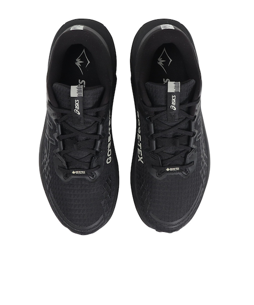 TOKYO トレーニングシューズ ブラック アシックス（ASICS）ランニングシューズ トレランシューズ GEL-Trabuco