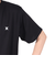 ハーレー（HURLEY）SQ モノグラム 半袖Tシャツ MSS2411006-BLK