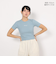 ハーレー（HURLEY）リブ ニット 半袖Tシャツ WSS2320004-DBLE
