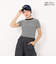ハーレー（HURLEY）リブ ニット 半袖Tシャツ WSS2320004-BKWH